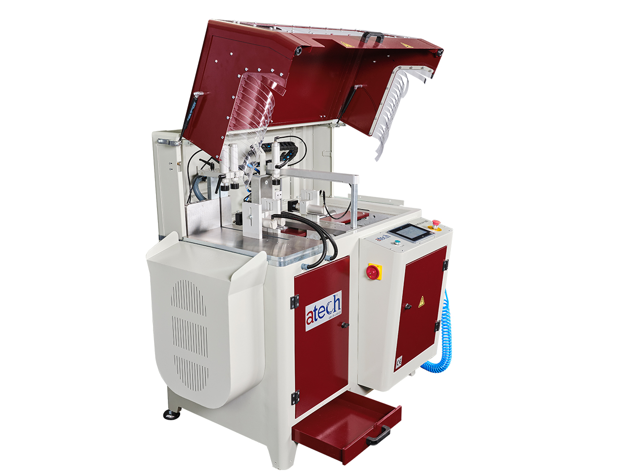 Crater-AP500 — Crater AP500 - Otomatik Aluminyum Profil Dilimleme Makinesi