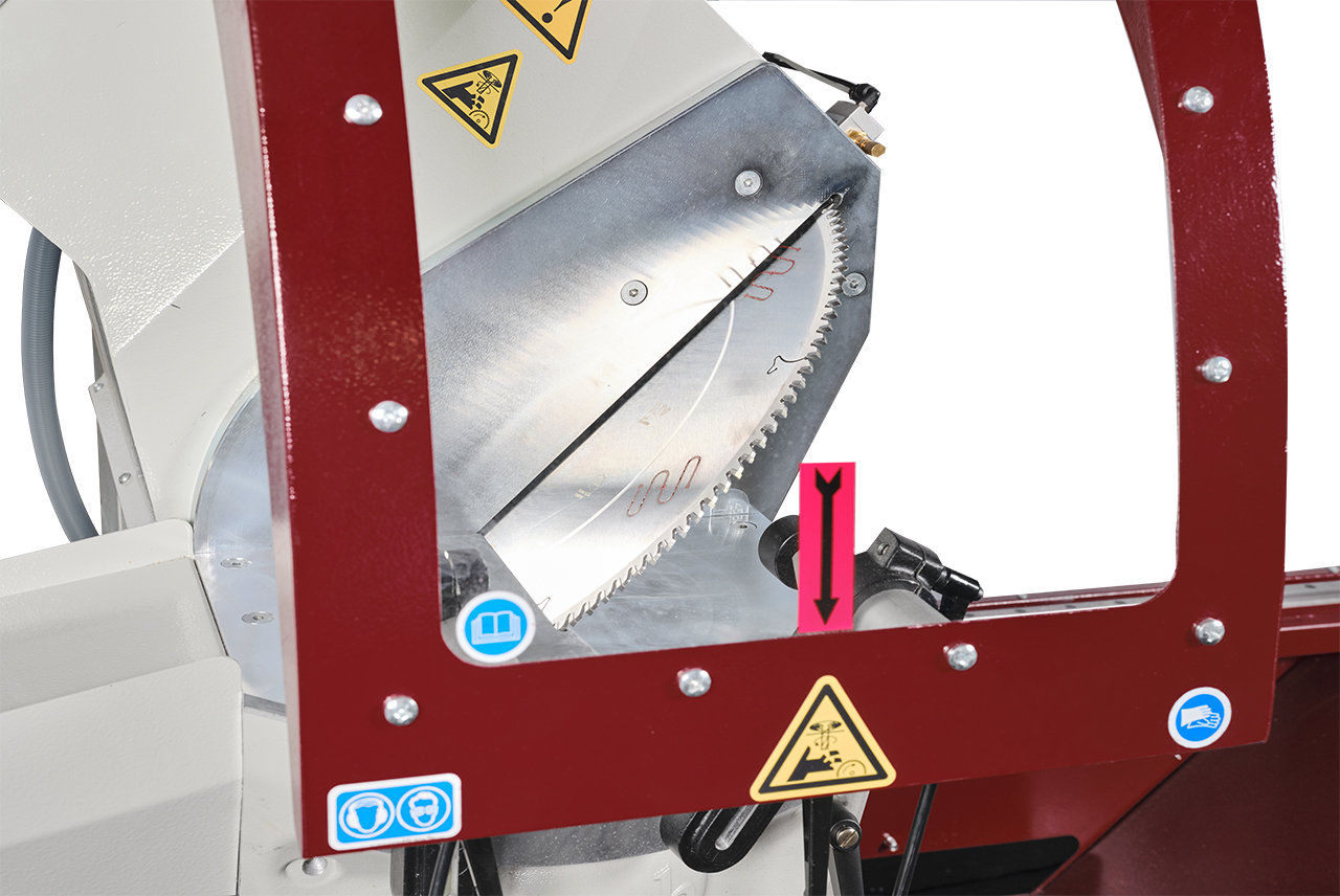 Zigma-450AU — Zigma Double Head Profile Cutting Automatic Machine Saws 450 mm 11